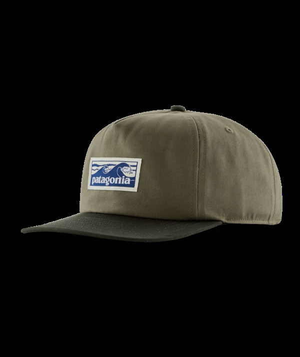 Patagonia Boardshort Label Funfarer Cap - Basin Green